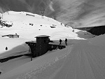 Magia del B/N attraversando il Rio Roni.........
